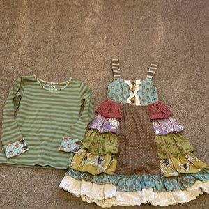 Girl’s Mustard Pie Dress